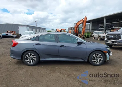 2016 Honda Civic Ex z USA, uszkodzony, nr VIN 2HGFC2F8XGH535774